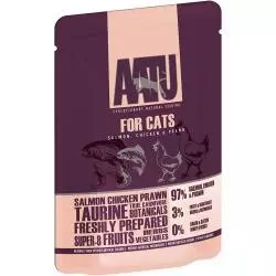 AATU Salmon, Chicken & Prawn Cat Wet Food 1 AATU Salmon, Chicken & Prawn Cat Wet Food