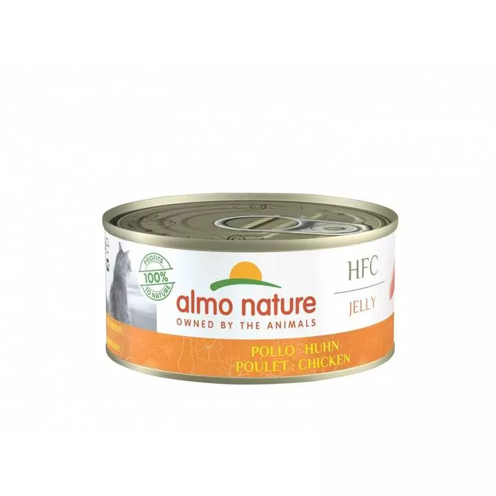 Almo Nature HFC Jelly Wet Cat Tin Chicken 1 Almo Nature HFC Jelly Wet Cat Tin Chicken