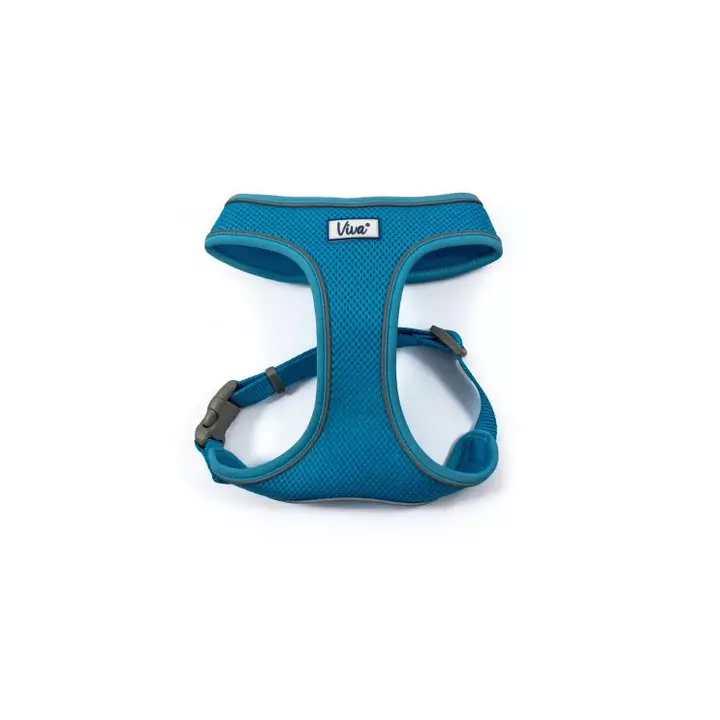 Ancol Viva Comfort Mesh Blue Dog Harness 1 Ancol Viva Comfort Mesh Blue Dog Harness