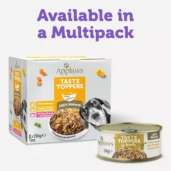 Applaws Taste Toppers Dog Food Tin Chicken With Veg In Broth -Pet World Outlet Sales applaws taste toppers dog food tin chicken with veg in broth jlom.jpg