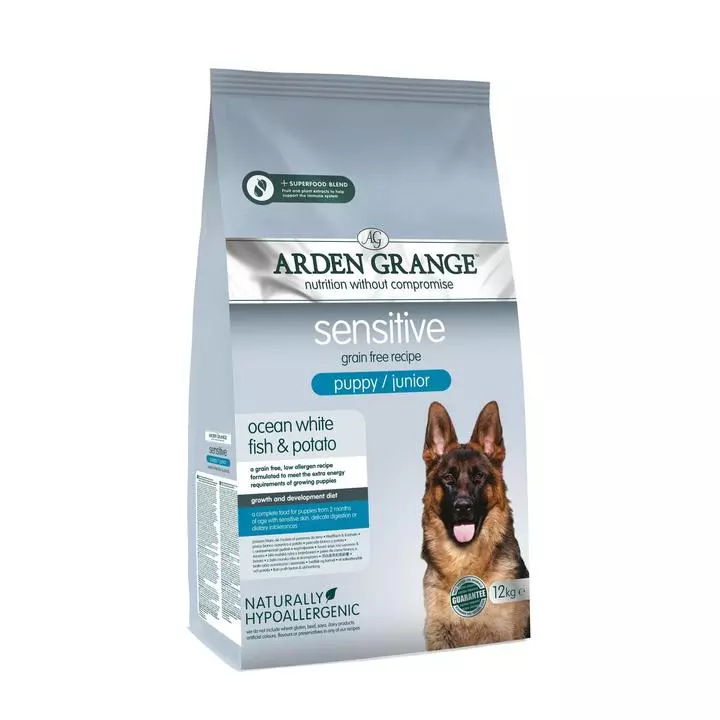 Arden Grange Sensitive Puppy/Junior Grain Free Dog Food 1 Arden Grange Sensitive Puppy/Junior Grain Free Dog Food