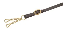 Blenheim Black Newmarket Chain Lead Rein