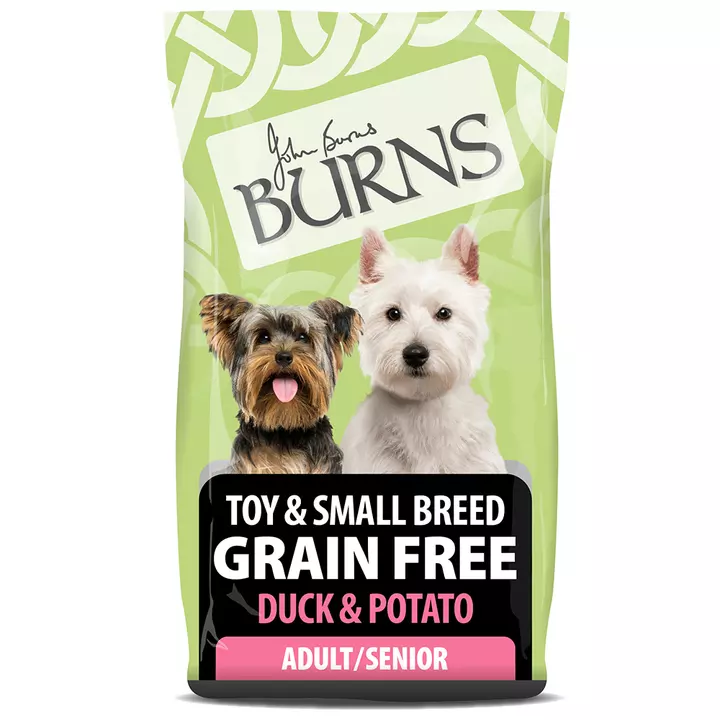 Burns Free From Toy & Small Breed Adult & Senior Dog Food 1 Burns Free From Toy & Small Breed Adult & Senior Dog Food