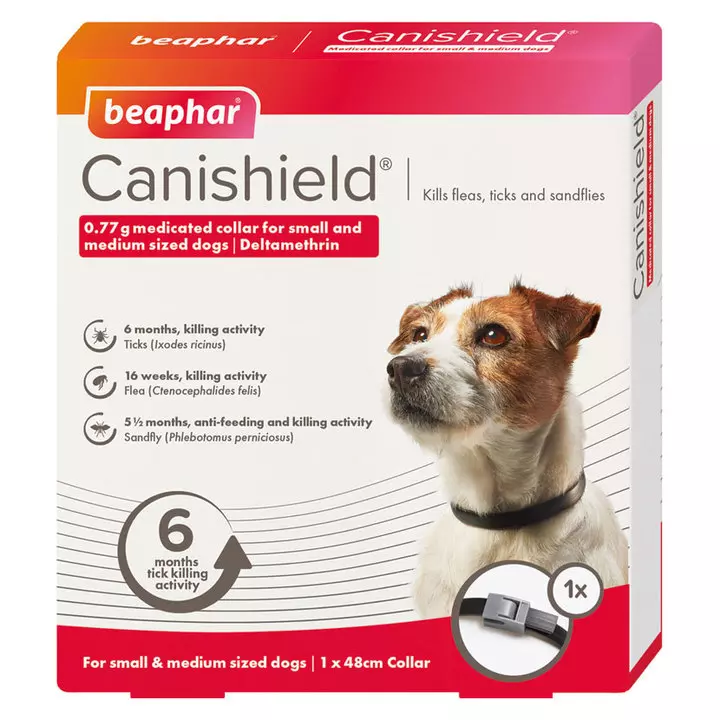 Beaphar Canishield Tick Dog Collar 1 Beaphar Canishield Tick Dog Collar