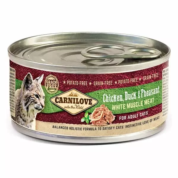 Carnilove Chicken, Duck & Pheasant Adult Cat Food 1 Carnilove Chicken, Duck & Pheasant Adult Cat Food