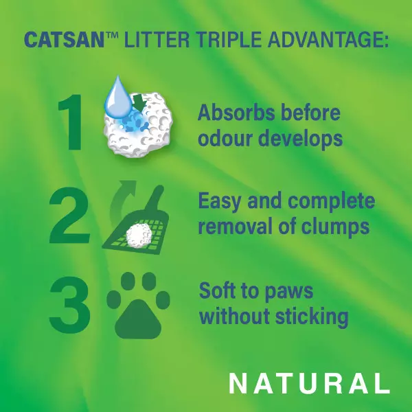 Catsan Natural Biodegradable Clumping Cat Litter 4 Catsan Natural Biodegradable Clumping Cat Litter - Image 4