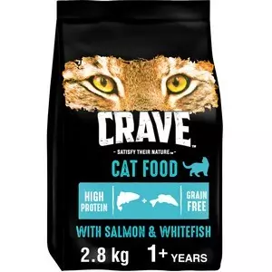 Crave Cat Dry Adult With Salmon & Whitefish 1 Crave Cat Dry Adult With Salmon & Whitefish