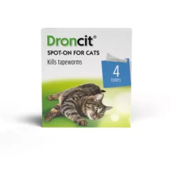 Vetoquinol Droncit Spot-On Tapewormer For Cats