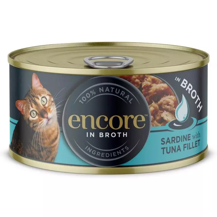 Encore Sardine With Tuna Fillet Cat Food 1 Encore Sardine With Tuna Fillet Cat Food
