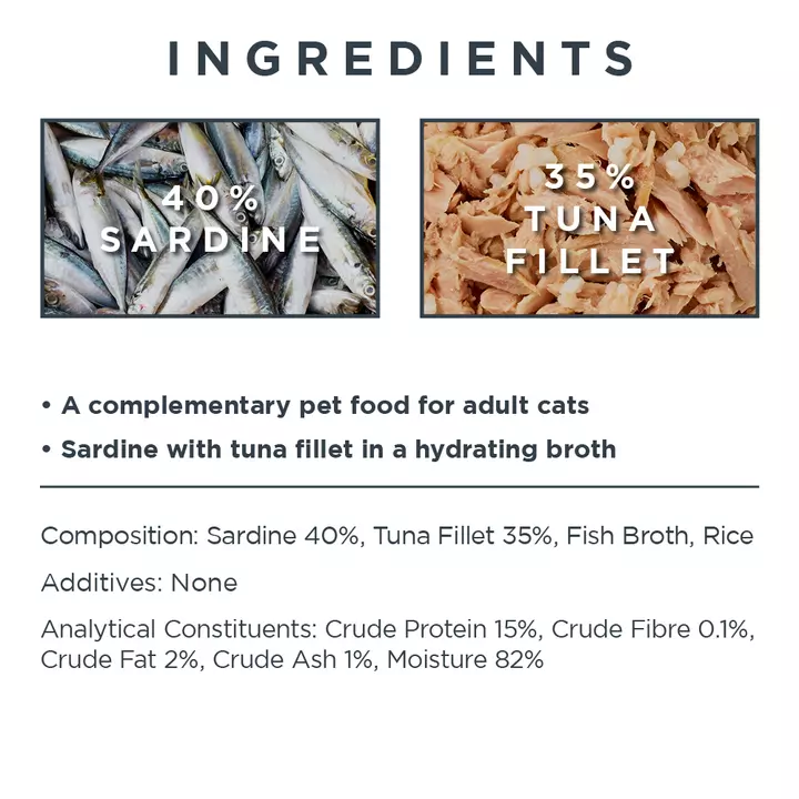 Encore Sardine With Tuna Fillet Cat Food 3 Encore Sardine With Tuna Fillet Cat Food - Image 3