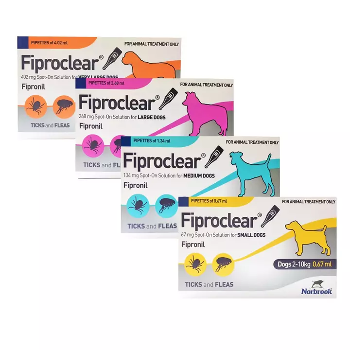 Fiproclear Spot-On For Dogs & Cats 1 Fiproclear Spot-On For Dogs & Cats