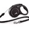 Flexi New Classic Cord Dog Lead 8m Black