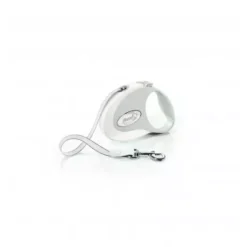 Flexi Style Tape Dog Lead 3m White