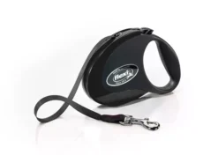 Flexi Style Tape Dog Lead 5m Black
