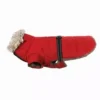 Happy Pet Sherpa Winter Coat Cranberry