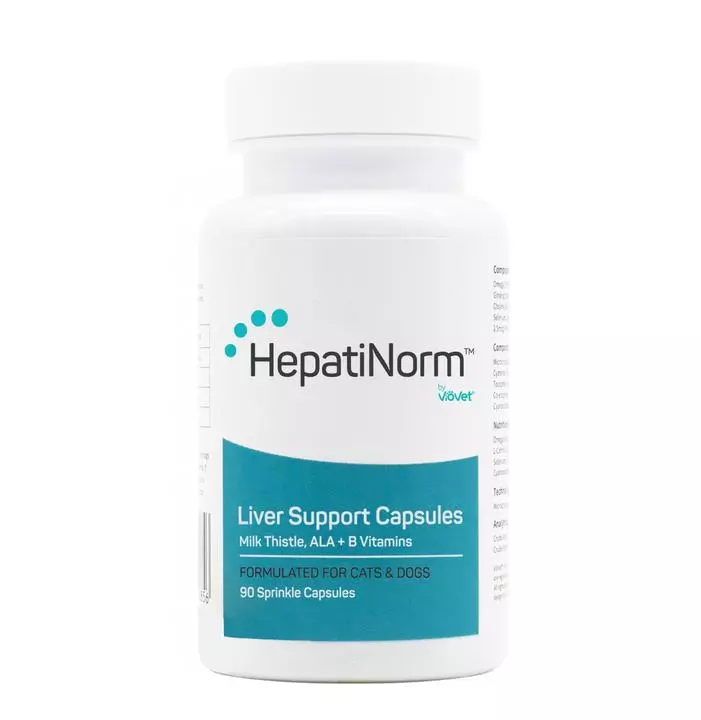 HepatiNorm™ Liver Support Sprinkle Capsules For Cats & Dogs 1 HepatiNorm™ Liver Support Sprinkle Capsules For Cats & Dogs