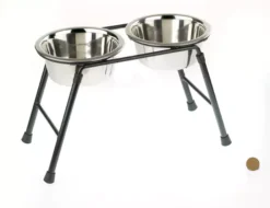 Classic High Dog Bowl Stands Stand -Pet World Outlet Sales high stand inc bowl stands 9nlr.jpg