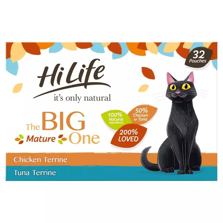 HiLife It's Only Natural The BIG Mature One Cat Food 1 HiLife It's Only Natural The BIG Mature One Cat Food