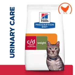 Hills Hill's Prescription Diet C/d Urinary Stress + Metabolic With Chicken Cat Food