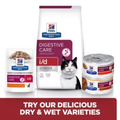 Hills Hill's Prescription Diet I/d Digestive Care Wet Cat Food -Pet World Outlet Sales hills prescription diet id digestive care wet cat food myos.jpg