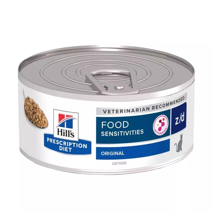 Hills Hill's Prescription Diet Z/d Food Sensitivities Wet Cat Food 2 Hills Hill's Prescription Diet Z/d Food Sensitivities Wet Cat Food - Image 2