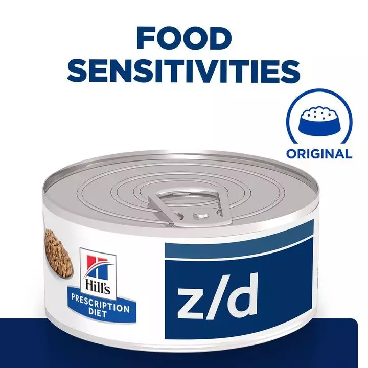 Hills Hill's Prescription Diet Z/d Food Sensitivities Wet Cat Food 1 Hills Hill's Prescription Diet Z/d Food Sensitivities Wet Cat Food