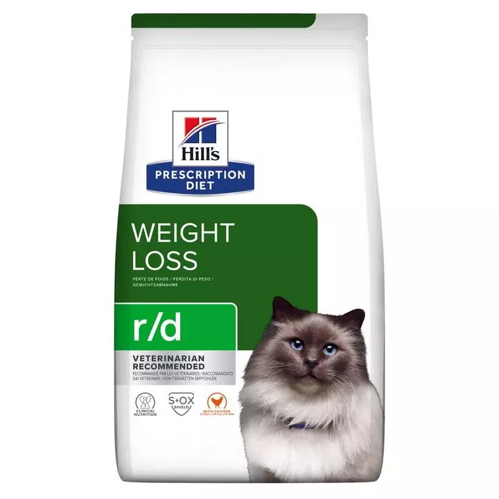 Hills Hill's Prescription Diet R/d Weight Reduction Cat Food 2 Hills Hill's Prescription Diet R/d Weight Reduction Cat Food - Image 2