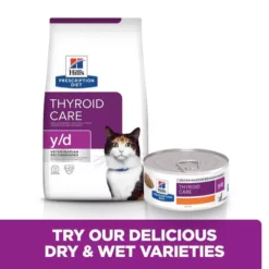 Hills Hill's Prescription Diet Y/d Thyroid Care Cat Food -Pet World Outlet Sales hills prescription yd diets p94s.jpg