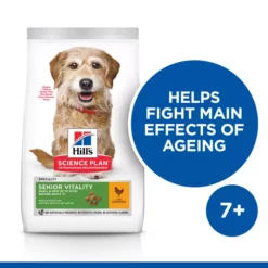 Hills Hill's Science Plan Adult 7+ Senior Vitality Small & Mini Chicken Dog Food 10 Hills Hill's Science Plan Adult 7+ Senior Vitality Small & Mini Chicken Dog Food -Pet World Outlet Sales hills science plan adult 7 senior vitality small mini chicken dog food q2sc.jpg
