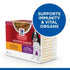 Hills Hill's Science Plan Healthy Cuisine Adult Dog Stew With Chicken Beef & Added Vegetables 15 Hills Hill's Science Plan Healthy Cuisine Adult Dog Stew With Chicken Beef & Added Vegetables -Pet World Outlet Sales hills science plan healthy cuisine adult dog stew with chicken beef added vegetables 26xm.jpg