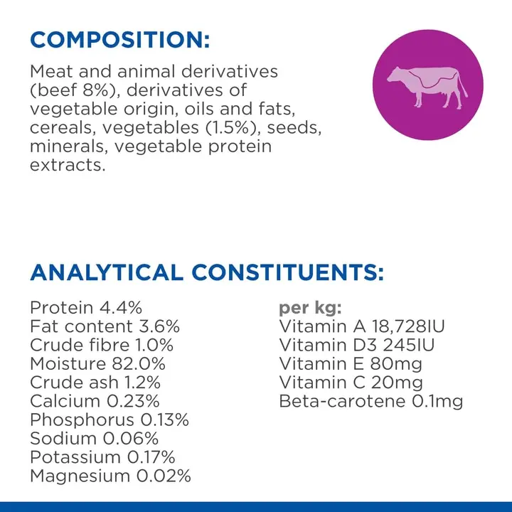 Hills Hill's Science Plan Healthy Cuisine Adult Dog Stew With Chicken Beef & Added Vegetables 7 Hills Hill's Science Plan Healthy Cuisine Adult Dog Stew With Chicken Beef & Added Vegetables - Image 7