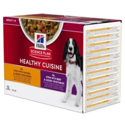 Hills Hill's Science Plan Healthy Cuisine Adult Dog Stew With Chicken Beef & Added Vegetables