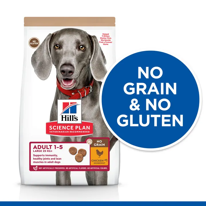 Hills Hill's Science Plan No Grain Adult Large Breed Dry Chicken Dog Food 5 Hills Hill's Science Plan No Grain Adult Large Breed Dry Chicken Dog Food - Image 5