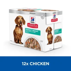 Hills Hill's Science Plan Perfect Weight Adult Small & Mini Dog Stew With Chicken & Vegetables -Pet World Outlet Sales hills science plan perfect weight adult small mini dog stew with chicken vegetables nbhi.jpg