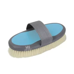 Hy Sport Sky Blue Active Goat Hair Body Brush