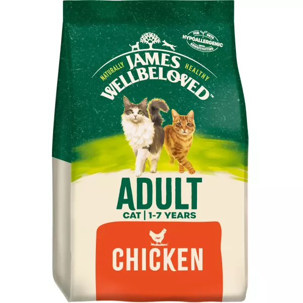James Wellbeloved Adult Cat Dry Food Chicken 1 James Wellbeloved Adult Cat Dry Food Chicken