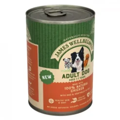 James Wellbeloved Adult Dog Wet Food Chicken & Rice In Loaf