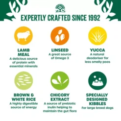 James Wellbeloved Adult Large Breed Dog Dry Food Lamb & Rice -Pet World Outlet Sales james wellbeloved adult lamb rice large breed 4ti5.jpg