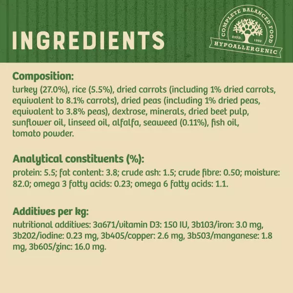 James Wellbeloved Grain Free Adult Dog Turkey In Gravy 6 James Wellbeloved Grain Free Adult Dog Turkey In Gravy - Image 6