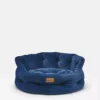 Joules Chesterfield Pet Bed Navy