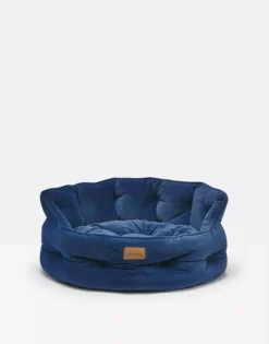 Joules Chesterfield Pet Bed Navy