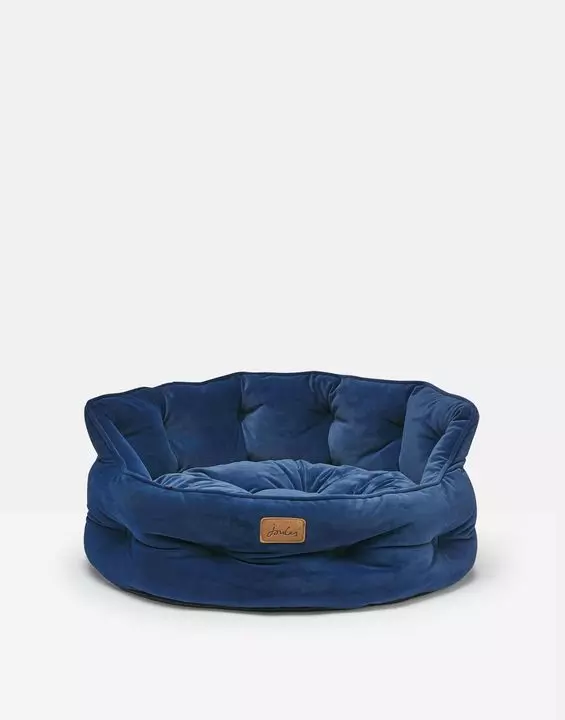 Joules Chesterfield Pet Bed Navy 1 Joules Chesterfield Pet Bed Navy