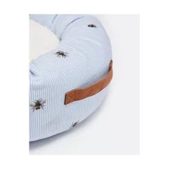 Joules Ticking Bee Doughnut Cat Bed -Pet World Outlet Sales joules ticking bee doughnut cat bed 9yxu.jpg