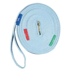 Kincade Two Tone Lunge Line With Circle Markers Blue/Navy