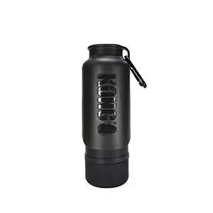 KONG H2O Insulated Dog Water Bottle Black 1 KONG H2O Insulated Dog Water Bottle Black