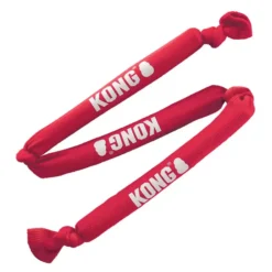 KONG Signature Crunch Red Rope Triple For Dogs