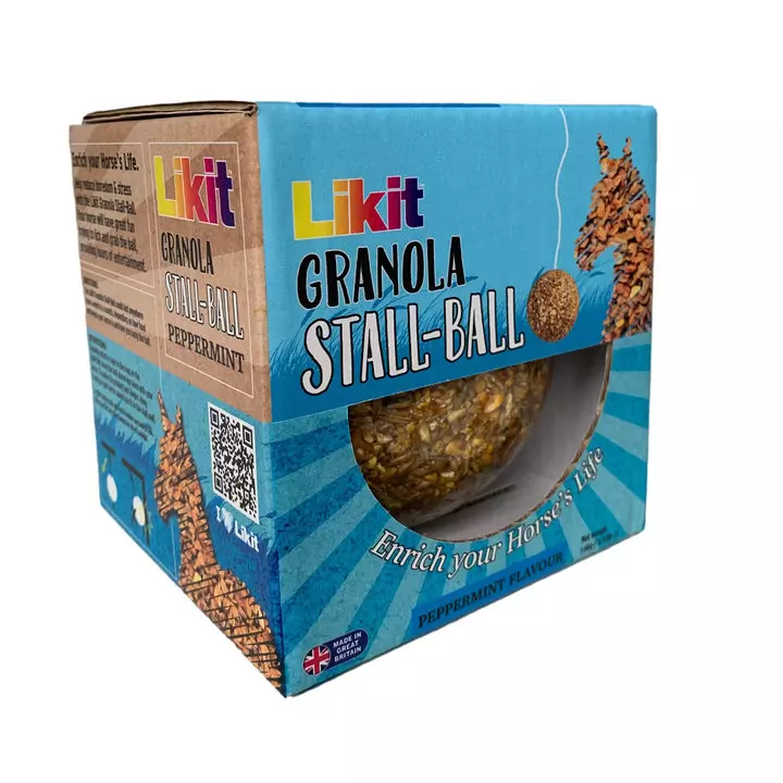 Likit Stall Ball Peppermint For Horses 1 Likit Stall Ball Peppermint For Horses