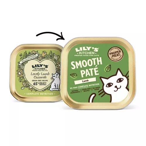 Lily's Kitchen Lamb Smooth Paté Cat Food 2 Lily's Kitchen Lamb Smooth Paté Cat Food - Image 2