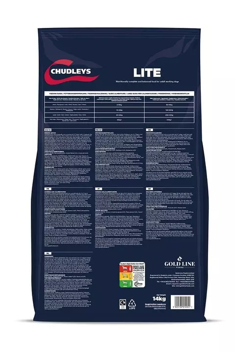 Chudleys Lite Overweight Dog Food 2 Chudleys Lite Overweight Dog Food - Image 2