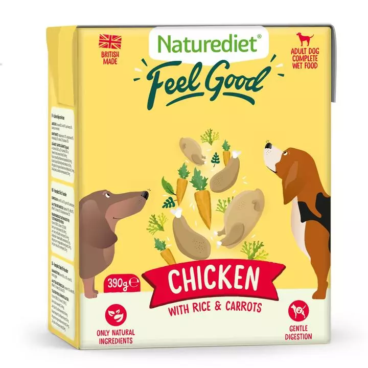 Naturediet Feel Good Chicken Dog Food 1 Naturediet Feel Good Chicken Dog Food
